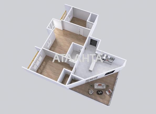 3-комнатная квартира по адресу ул. Ерошенка (площадь 121 м²) - Atlanta.ua - фото 28