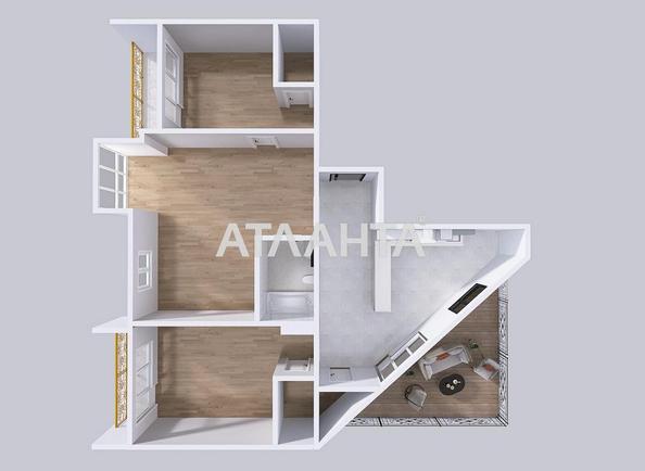 3-комнатная квартира по адресу ул. Ерошенка (площадь 121 м²) - Atlanta.ua - фото 31