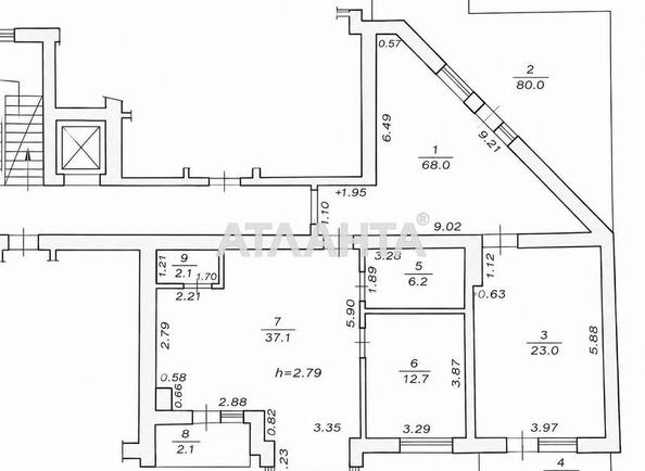 3-кімнатна квартира за адресою вул. Єрошенка (площа 121 м²) - Atlanta.ua - фото 14