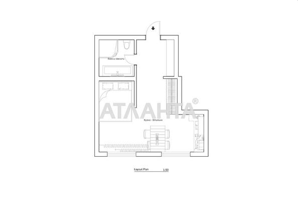 1-комнатная квартира по адресу ул. Вильямса ак. (площадь 30 м²) - Atlanta.ua - фото 13
