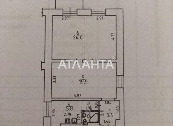 2-кімнатна квартира за адресою вул. Середньофонтанська (площа 57 м²) - Atlanta.ua - фото 10