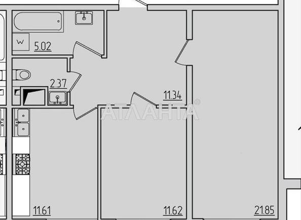 2-комнатная квартира по адресу ул. Генуэзская (площадь 65 м²) - Atlanta.ua - фото 25