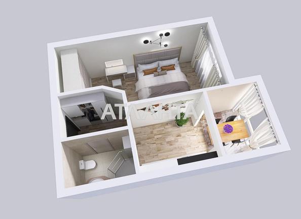 1-кімнатна квартира за адресою вул. Відпочинку (площа 37,6 м²) - Atlanta.ua - фото 8