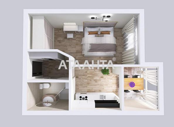 1-кімнатна квартира за адресою вул. Відпочинку (площа 37,6 м²) - Atlanta.ua - фото 9