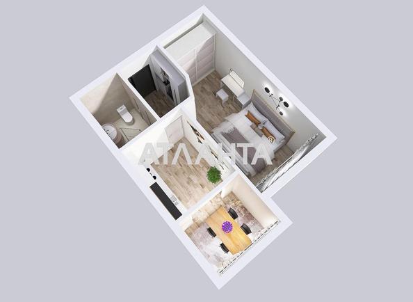 1-кімнатна квартира за адресою вул. Відпочинку (площа 37,6 м²) - Atlanta.ua - фото 11