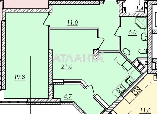2-кімнатна квартира за адресою Овідіопольська дор. (площа 62,7 м²) - Atlanta.ua - фото 7