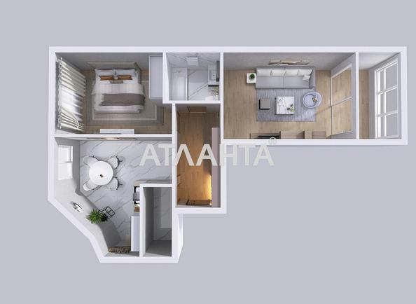 2-кімнатна квартира за адресою вул. Відпочинку (площа 63,8 м²) - фото 9 2-кімнатна квартира за адресою вул. Відпочинку (площа 63,8 м²) - Atlanta.ua - фото 9