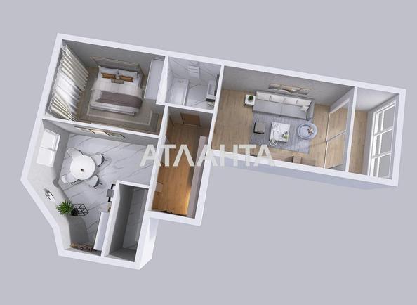 2-кімнатна квартира за адресою вул. Відпочинку (площа 63,8 м²) - фото 12 2-кімнатна квартира за адресою вул. Відпочинку (площа 63,8 м²) - Atlanta.ua - фото 12