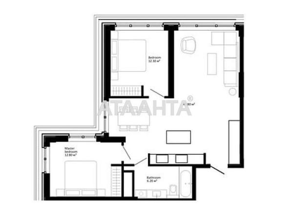 2-комнатная квартира по адресу Французский бул. (площадь 72 м²) - фото 25 2-комнатная квартира по адресу Французский бул. (площадь 72 м²) - Atlanta.ua - фото 25