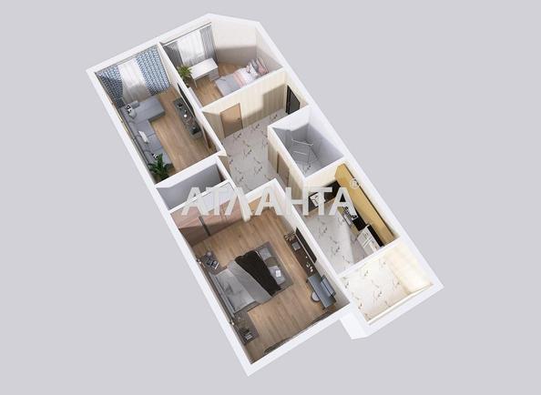 3-кімнатна квартира за адресою вул. Відпочинку (площа 76,8 м²) - Atlanta.ua - фото 12