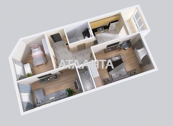 3-кімнатна квартира за адресою вул. Відпочинку (площа 76,8 м²) - Atlanta.ua - фото 13