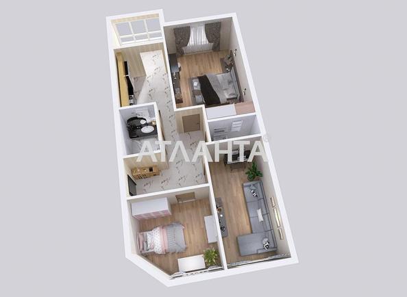 3-кімнатна квартира за адресою вул. Відпочинку (площа 76,8 м²) - Atlanta.ua - фото 14