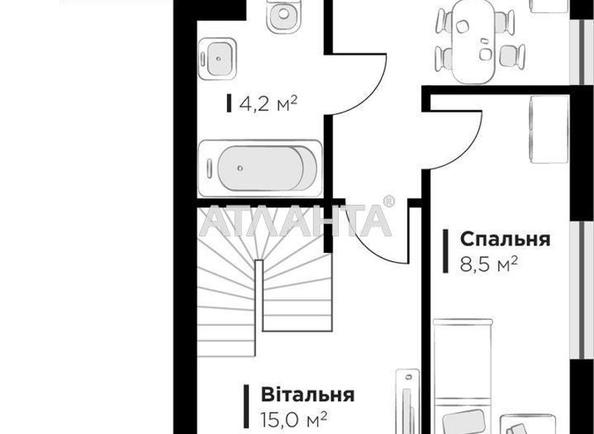 3-комнатная квартира по адресу ул. Героев Крут (площадь 87,6 м²) - Atlanta.ua - фото 2