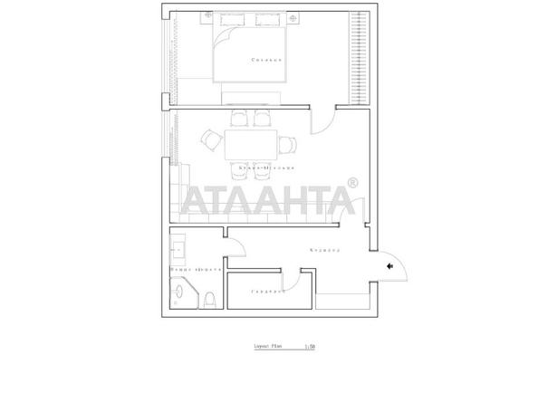 1-комнатная квартира по адресу ул. Инглези (площадь 45 м²) - Atlanta.ua - фото 25