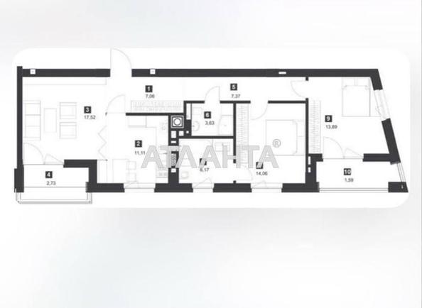 3-комнатная квартира по адресу Стуса В. Ул. (площадь 85 м²) - Atlanta.ua - фото 10