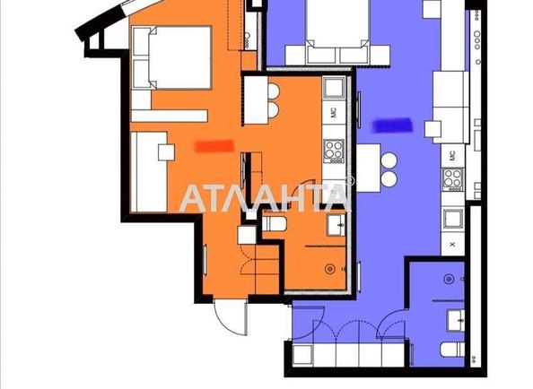 2-комнатная квартира по адресу Шевченко пр. (площадь 67 м²) - Atlanta.ua - фото 16