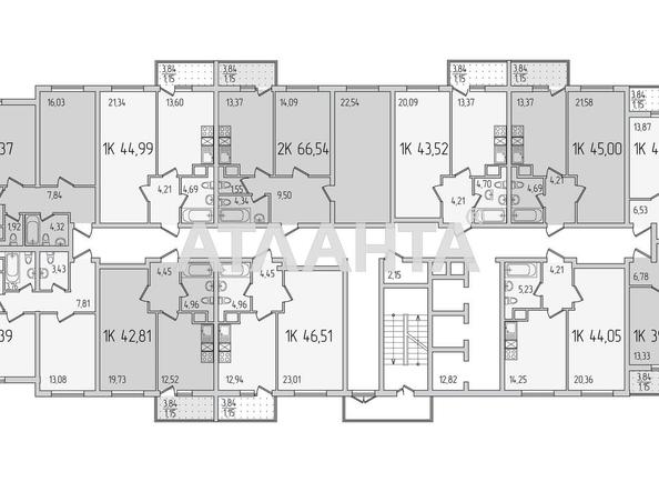 1-кімнатна квартира за адресою вул. Сахарова (площа 43,5 м²) - Atlanta.ua - фото 3