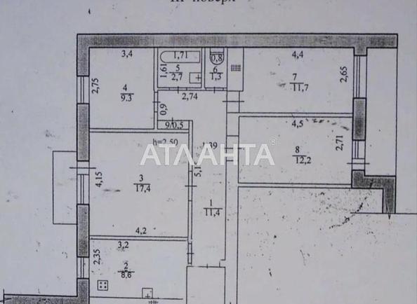 Багатокімнатна квартира за адресою вул. Григорівського десанту (площа 80 м²) - Atlanta.ua - фото 8