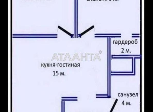 2-кімнатна квартира за адресою вул. Перлинна (площа 43,5 м²) - Atlanta.ua - фото 4