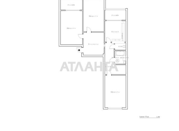3-комнатная квартира по адресу Балтийский пер. (площадь 101,6 м²) - Atlanta.ua - фото 26