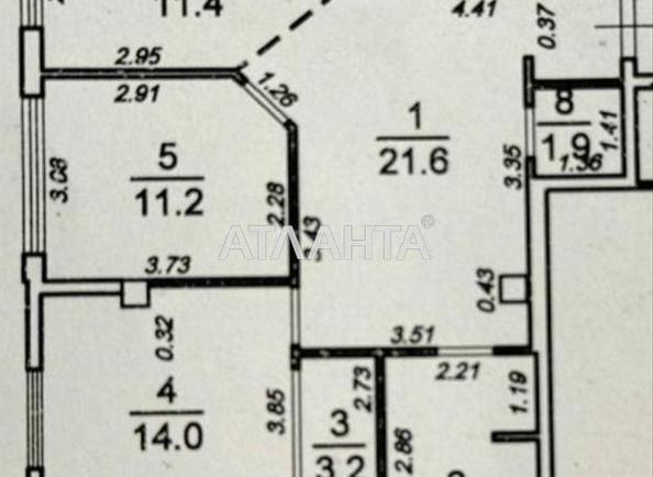 3-кімнатна квартира за адресою вул. Перлинна (площа 82 м²) - Atlanta.ua - фото 8