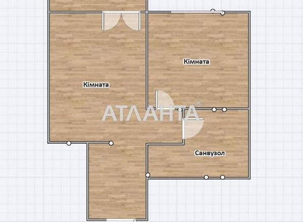 1-комнатная квартира по адресу Кирпичный пер. (площадь 43 м²) - Atlanta.ua - фото 11