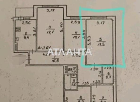 Комунальна квартира за адресою вул. Академіка Корольова (площа 17,5 м²) - Atlanta.ua - фото 9