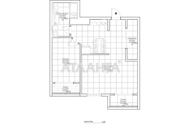 2-rooms apartment apartment by the address st. Genuezskaya (area 67 m²) - Atlanta.ua - photo 34