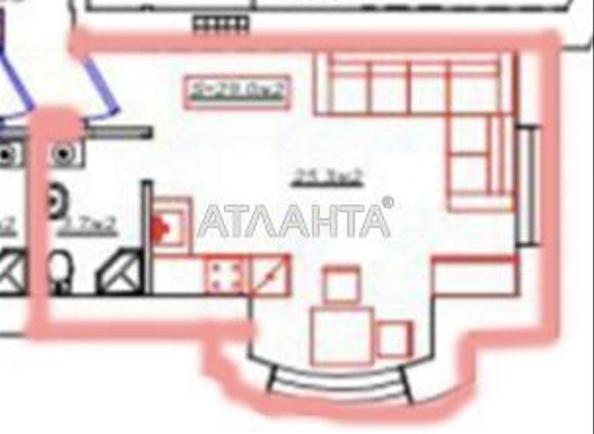 1-room apartment apartment by the address st. Khantadze per (area 28,4 m²) - Atlanta.ua - photo 4