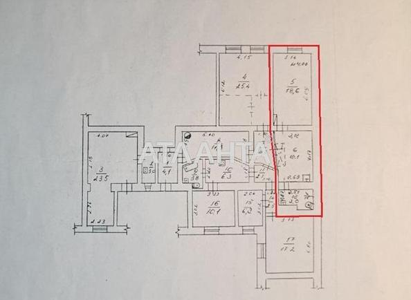 1-room apartment apartment by the address st. Novoselskogo Ostrovidova (area 34 m²) - photo 25 1-room apartment apartment by the address st. Novoselskogo Ostrovidova (area 34 m²) - Atlanta.ua - photo 25