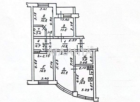 3-комнатная квартира по адресу ул. Армейская (площадь 107,9 м²) - Atlanta.ua - фото 4