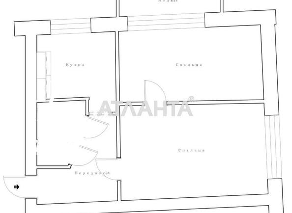 2-rooms apartment apartment by the address st. Geroev pogranichnikov (area 39,7 m²) - photo 10 2-rooms apartment apartment by the address st. Geroev pogranichnikov (area 39,7 m²) - Atlanta.ua - photo 10