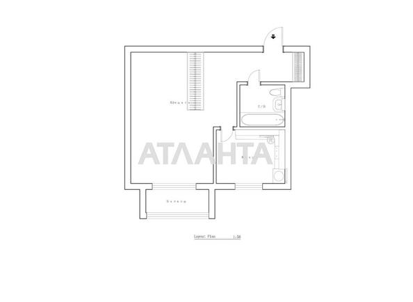 1-room apartment apartment by the address st. Antonova aviakonstruktora (area 32 m²) - photo 28 1-room apartment apartment by the address st. Antonova aviakonstruktora (area 32 m²) - Atlanta.ua - photo 28