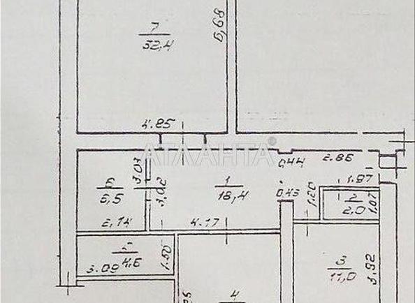 2-rooms apartment apartment by the address st. Dovzhenko (area 99 m²) - photo 16 2-rooms apartment apartment by the address st. Dovzhenko (area 99 m²) - Atlanta.ua - photo 16