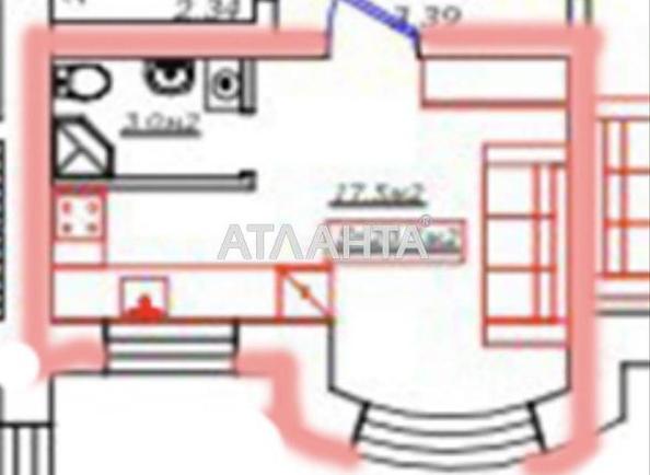 1-room apartment apartment by the address st. Khantadze per (area 21,8 m²) - Atlanta.ua - photo 8