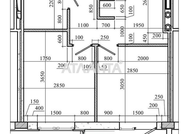 2-rooms apartment apartment by the address st. Slobodskaya (area 38 m²) - photo 2 2-rooms apartment apartment by the address st. Slobodskaya (area 38 m²) - Atlanta.ua - photo 2