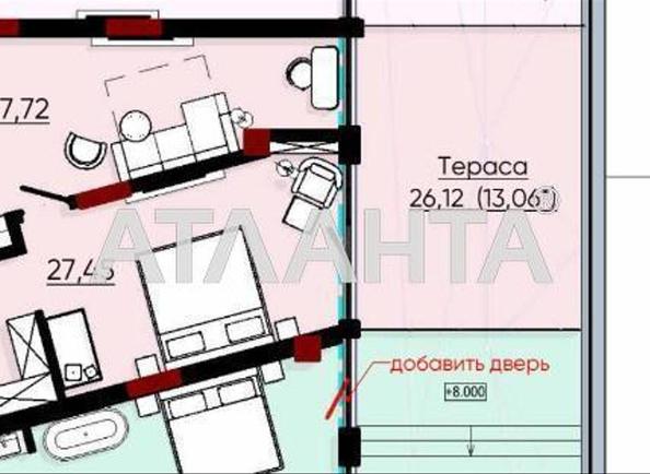 1-кімнатна квартира за адресою вул. Аркадійська Алея (площа 91,9 м²) - Atlanta.ua - фото 9
