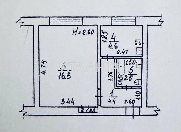 1-room apartment apartment by the address st. Zhukova vitse adm per (area 28 m²) - Atlanta.ua - photo 9