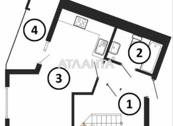 1-кімнатна квартира за адресою вул. Стрийська (площа 72,4 м²) - Atlanta.ua - фото 9