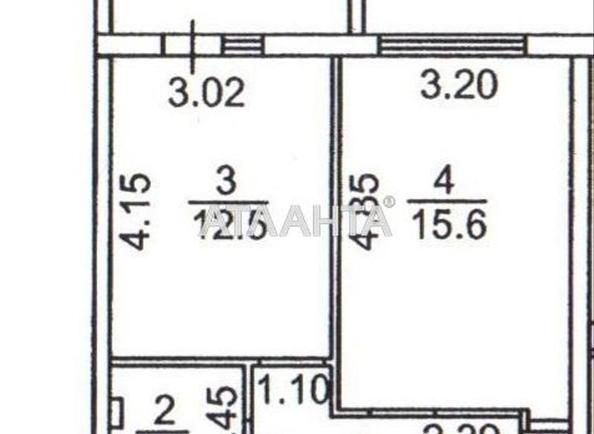 1-кімнатна квартира за адресою вул. Вільямса ак. (площа 45,6 м²) - Atlanta.ua - фото 16