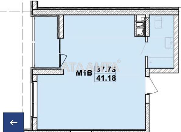1-room apartment apartment by the address st. Franko Ivana (area 41,7 m²) - photo 12 1-room apartment apartment by the address st. Franko Ivana (area 41,7 m²) - Atlanta.ua - photo 12