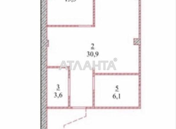 2-комнатная квартира по адресу ул. Аркадийское плато (площадь 60 м²) - Atlanta.ua - фото 5