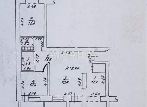 3-кімнатна квартира за адресою вул. Говорова марш. (площа 87,9 м²) - Atlanta.ua - фото 25