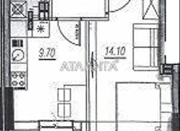 1-room apartment apartment by the address st. Bocharova gen (area 38,2 m²) - Atlanta.ua - photo 6