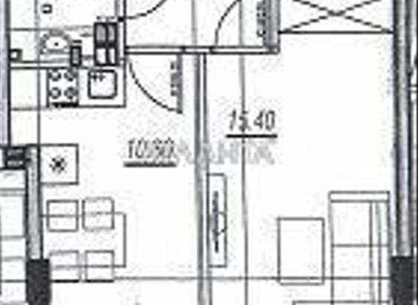 1-комнатная квартира по адресу ул. Бочарова ген. (площадь 39,2 м²) - Atlanta.ua - фото 7