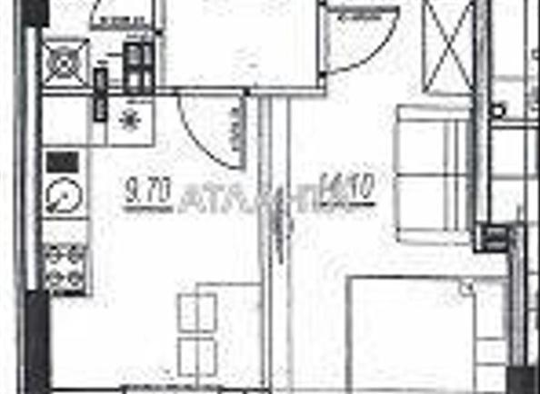 1-кімнатна квартира за адресою вул. Бочарова ген. (площа 38,2 м²) - фото 4 1-кімнатна квартира за адресою вул. Бочарова ген. (площа 38,2 м²) - Atlanta.ua - фото 4