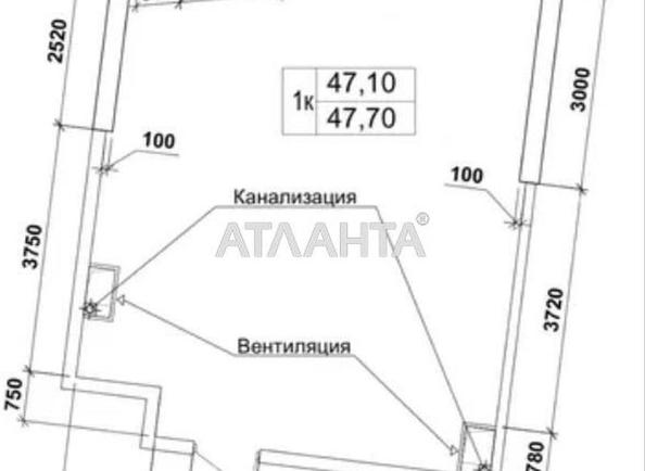1-комнатная квартира по адресу ул. Чубаевская (площадь 48 м²) 1-комнатная квартира по адресу ул. Чубаевская (площадь 48 м²) - Atlanta.ua