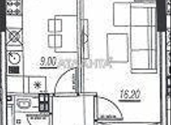 1-кімнатна квартира за адресою вул. Бочарова ген. (площа 40 м²) 1-кімнатна квартира за адресою вул. Бочарова ген. (площа 40 м²) - Atlanta.ua