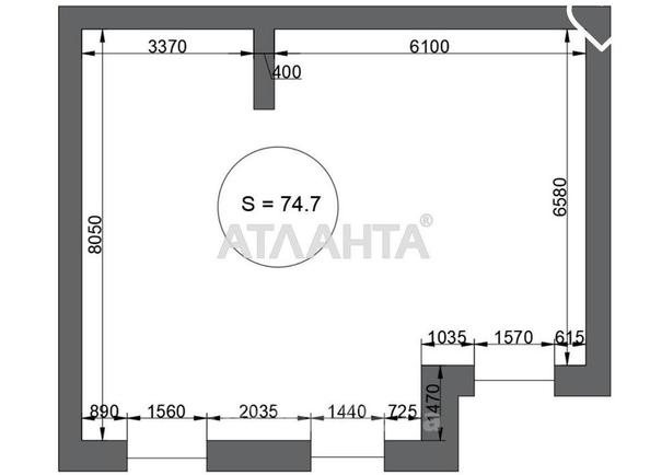 Комерційна нерухомість за адресою вул. Лазурна (площа 74 м²) - Atlanta.ua - фото 3