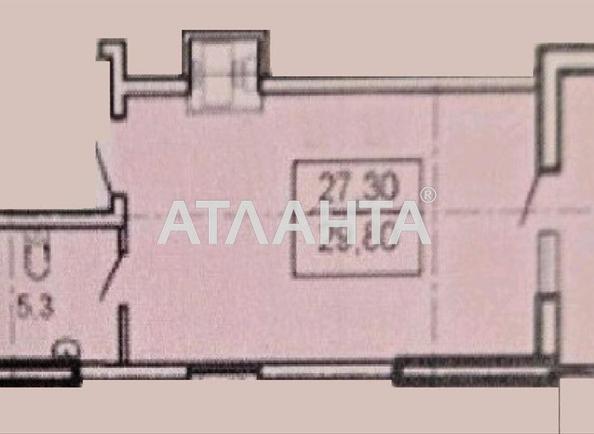 1-room apartment apartment by the address st. Topolinnyy per (area 29,8 m²) - photo 2 1-room apartment apartment by the address st. Topolinnyy per (area 29,8 m²) - Atlanta.ua - photo 2